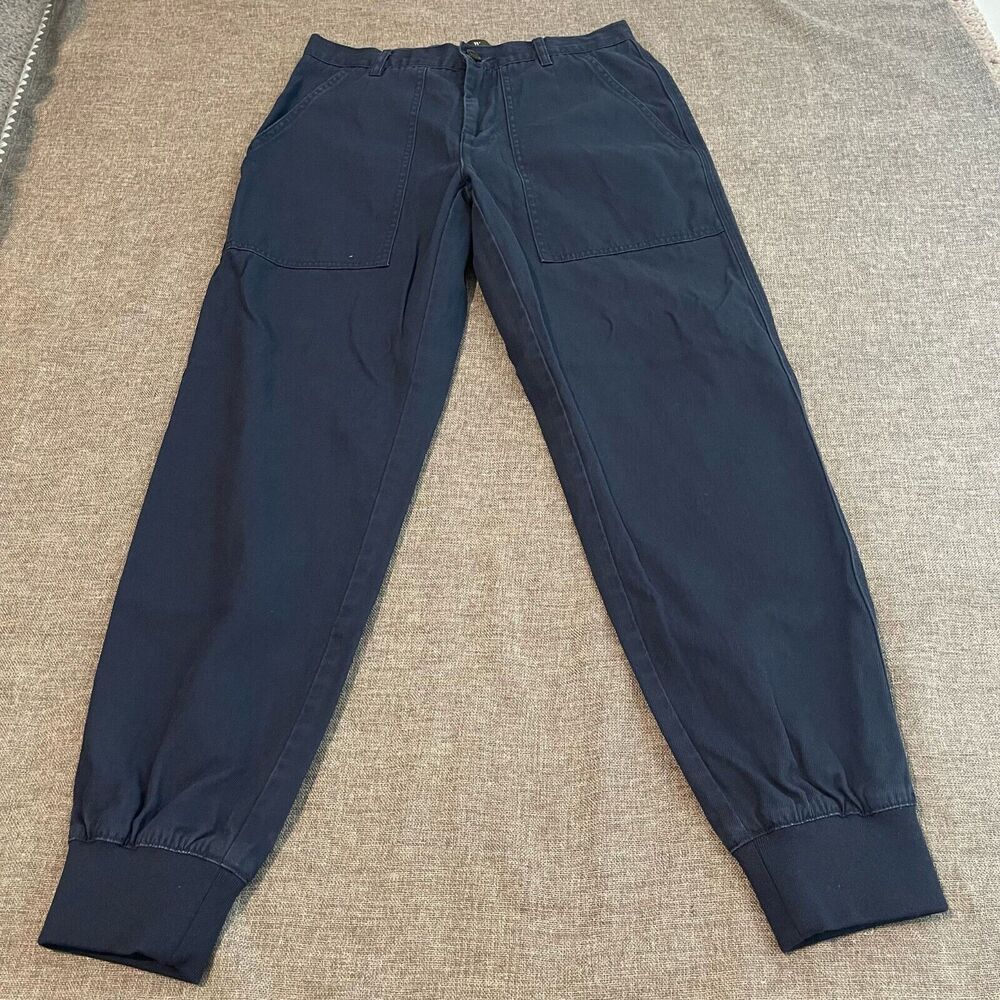 Houston White‎ Target Womens Pants Small Jogger Blue 100% cotton casual basic